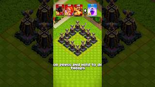 Monolith VS Super Troops  Clash Of Clans  clashofclans gamingshorts trending [upl. by Nilat]