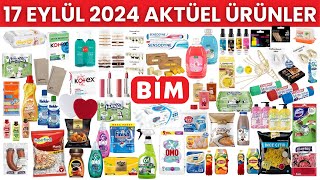 BİM 17 EYLÜL 2024  RESMİ KATALOGDAN İZLEYİN  TEMİZLİK GIDA ÜRÜNLERİ  BİM AKTÜEL İNDİRİM [upl. by Boyce]