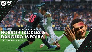 EA FC 24  Horror Tackles amp Dangerous Fouls [upl. by Yorel]