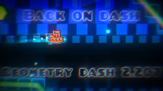 GEOMETRY DASH 2207 UPDATE   Event Levels  Back on Dash All Coins [upl. by Aneleve]