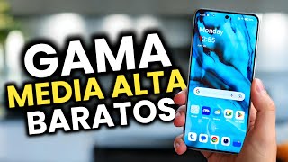 Los Mejores Celulares GAMA MEDIA ALTA 2024 [upl. by Neih]