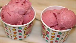 GLACE A LA FRAISE FACILE POUR LES FAINÉANTS CUISINERAPIDE✔ [upl. by Stig785]