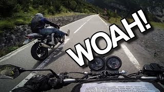 THOSE CRAZY ITALIANS Stelvio pass RAW Onboard [upl. by Kevyn]