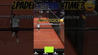 TOLITO RECIBE SU MEDICINA😂 padelvideos todotupadel padel padeladdict premierpadel wpt [upl. by Jeno]