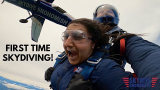 My First Time Skydiving  Skydive Snohomish Full Experience [upl. by Mungam]