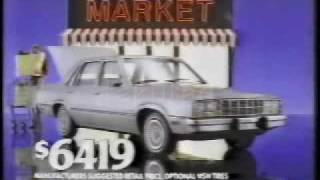 1982 Ford Fairmont Futura Commerical [upl. by Erda971]