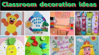 School decorations ideas  Creative school decorations ideas [upl. by Lehacim554]