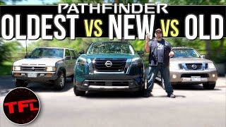 Old vs New You Wont BELIEVE How Much The Nissan Pathfinder Has Changed Over The Last 30 Years [upl. by Nirrep]