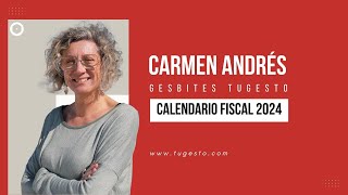 📅 ¡Descarga el calendario fiscal 2024  GesBites tugesto [upl. by Repsag971]