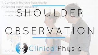 Shoulder Observation  Clinical Physio Premium [upl. by Stefan]