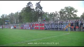 MKS Kluczbork  Odra Opole 20140423 kibice [upl. by Ainigriv]