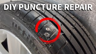 Tire Plug Puncture Repair Kit  How Does it Work [upl. by Torray562]