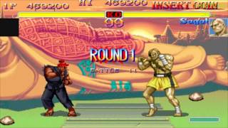 Super Street Fighter 2X  Akuma Arcade Hardest [upl. by Ahsaet]