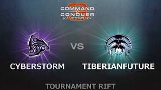 CampC3 Kanes Wrath 1v1  Cyberstorm T59 vs TiberianFuture S [upl. by Hanshaw]