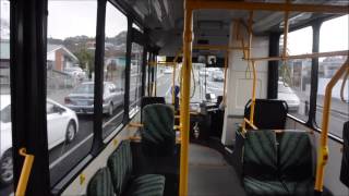 Metrolink Bus Auckland  Center View  Depot to Pt Chevalier Beach [upl. by Yanttirb]