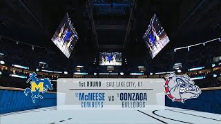 NCAA First Round intro TBS  McNeese vs Gonzaga  3212024 [upl. by Yllime817]