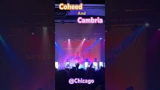 Live concert Coheed And Cambria at the Riviera Theatre Chicago [upl. by Aicnetroh276]