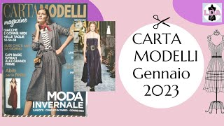 Sfogliamo Cartamodelli Magazine di Gennaio 2023 [upl. by Airakaz]