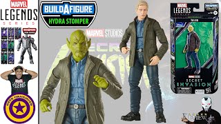 Marvel Legends Hydra Stomper BAF Wave Secret Invasion Talos Action Figure Review [upl. by Adyahs887]