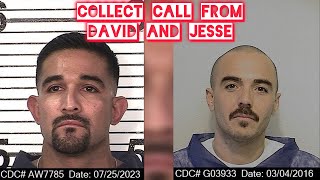 PHONE CALLS FROM LIFERS IN PRISON  COLLECT CALL FROM DAVID LOPEZ AND JESSE NAVA CENTINELA STATE [upl. by Yaf]