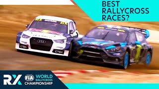 More BEST of RALLYCROSS World RX crashes epic overtakes spins and more [upl. by Lejna]