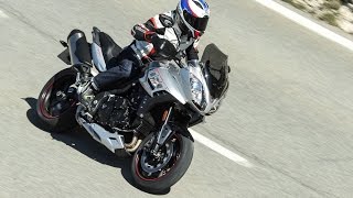 Triumph Tiger Sport Review Motorcycle Road Test [upl. by Jarrell]