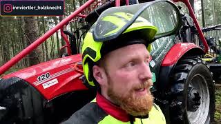 Kettenfeilen im Wald I Schnittschutzhose I Husqvarna 560 XPG Mark 2 I Harvester [upl. by Deerdre]