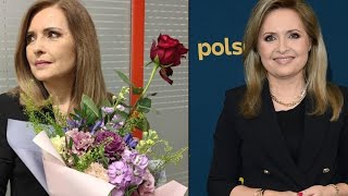 Agnieszka Gozdyra obsypana kwiatami na 52 urodziny Zwróciła się do widzów [upl. by Kenison]