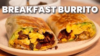 The Ultimate Breakfast Burrito Crispy Creamy amp Unforgettable [upl. by Alag]