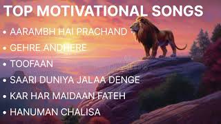 Top Motivational Songs Jukebox  Best Hindi Motivating Songs  Best of 2024 [upl. by Halil740]