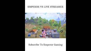 Emperor vs Streamer bgmi 1vs4clutch shorts [upl. by Hilton444]