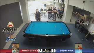 Dailys 9Ball Invitational ProTour Vassalos  Paspatis Manos [upl. by Elleval183]