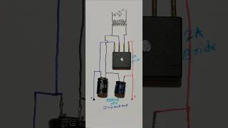 How to makecircuit diagram of voltage double electronic shortsfeed [upl. by Pablo]