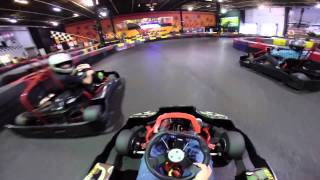 Super Fast Indoor Go Kart Racing [upl. by Colinson]