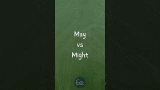 May vs Might What’s the Difference 🤔 English explained english learnenglish studyenglish esl [upl. by Sucramaj930]