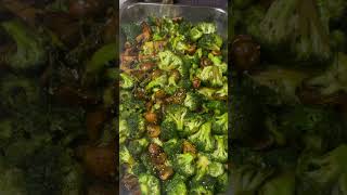 Teriyaki mushrooms and broccoli foodie eatlunch food [upl. by Maleen323]