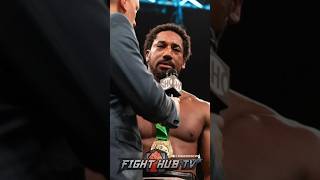 Demetrius Andrade FIRST WORDS after LOSS to David Benavidez [upl. by Duster]