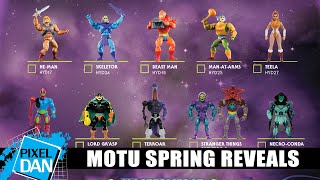 Mattel MOTU Origins amp Masterverse Figure Reveals Spring 2024 [upl. by Mycah944]