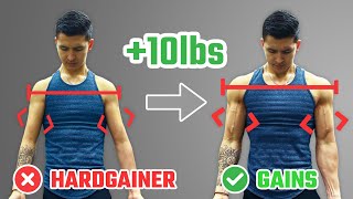 How To Pack On 10lbs Of Muscle As A Hardgainer STEPBYSTEP PLAN [upl. by Mani420]