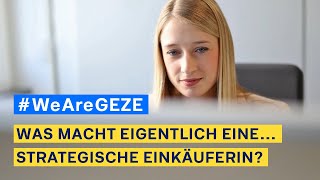 WeareGEZE  Was macht eigentlich eine strategische Einkäuferin  Global Procurement  Teaser [upl. by Atinna23]