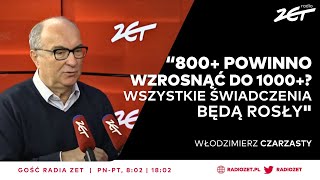 Czarzasty o składce zdrowotnej Nie ma do cholery na to zgody Nieuczciwe  Gość Radia ZET [upl. by Frants]