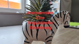 Aramsamsam Hugenotten und Küchenlinguistik Eine sprachwissenschaftliche Einordnung IMG 0220 [upl. by Painter]