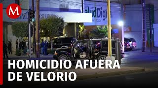 Se desata balacera afuera del velorio de mando policíaco en Tijuana [upl. by Blakelee]