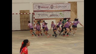 TAMAULIPAS Vs CDMX 1ER TIEMPO 12 HANDBALL FEMENIL JUVENIL NACIONAL CAMPECHE 2024 [upl. by Aiuhsoj]