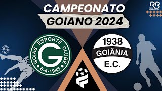 AO VIVO  Goiás x Goiânia  Campeonato  Goiano 2024 [upl. by Acihsay]