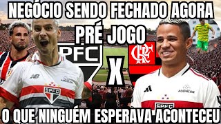 SÃO PAULO VAI PRA CIMA DO FLAMENGO  PRÉ JOGO  MUITA GRANA CHEGANDO [upl. by Honora357]