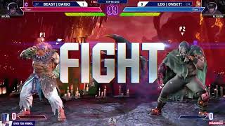 Daigo vs Onset TOP 96 East Coast Throwdown Capcom Pro Tour 2024 [upl. by Aihseket]