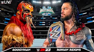 Roman Reigns vs Boogyman  Universal Championship  Iron Man Match  September 17 2024 [upl. by Geminius395]