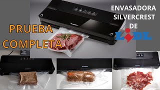 Envasadora al Vacio Silvercrest de LIDL 125 W [upl. by Marlyn]