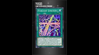 Yugioh Duel Links  Yusei uses Starlight Junktion x Limit Over Accel Synchro [upl. by Warton519]